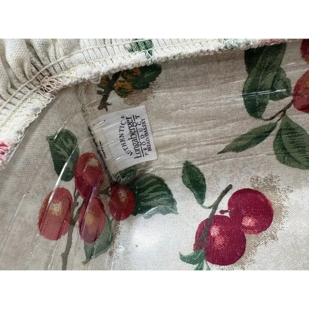 LongBerger Rectangular Woven Basket- 1998 Fruit Liner
